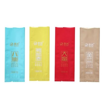 China Custom Small Security Plastic Foil Film Bags For Tea for sale