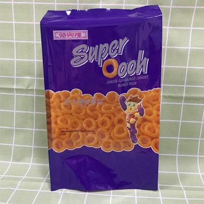 China Safety Custom Color Printing Transparent Plastic Bags For Potato Chips Cookies Puffed Food Snacks Production for sale