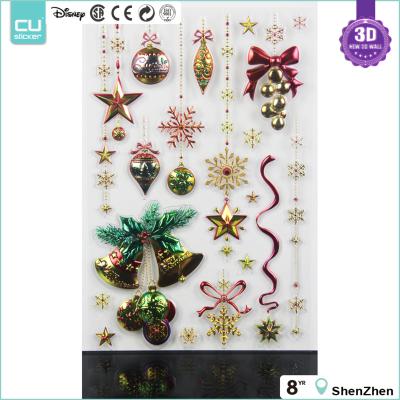 China OEM Pop 3D Reusable Custom Self Adhesive Wall Sticker Decoration Home for sale