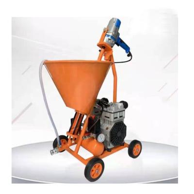 China Construction worksÂ   Stone Machine Real High Pressure Putty Spray Paint Cement Mud Spray Paint Waterproof Coating Machine for sale