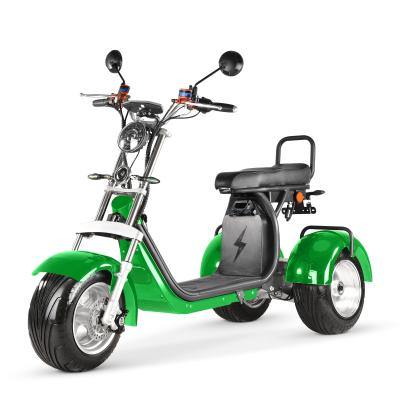 China 3wheels 1500w 2000w 60v/20ah unisex eec coc citycoco for sale