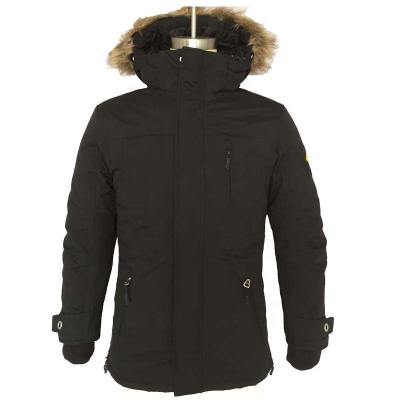 China Custom Warm Parka Jacket Winter Parka Windproof Padded Jacket For Women Fur Hooded for sale