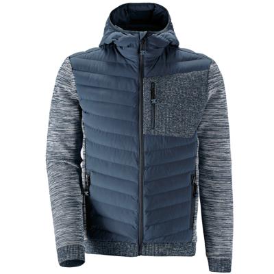 China Winter Regular Outdoor Men Fashion Hybrid Padded Jacket Sport Style Padded Jacket for sale