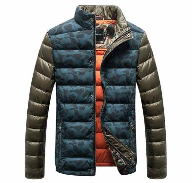 China Breathable High Quality Custom Down Jacket Men's Insulated Hunting Camouflage DownJacket for sale