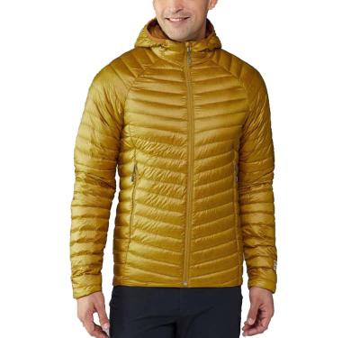 China Men's down jacket ultra light nylon down jacket China foldable down jacket for sale