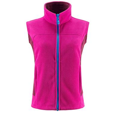 China Breathable Slim Fit Contrast Customized Womens Warm Fleece Jacket for sale