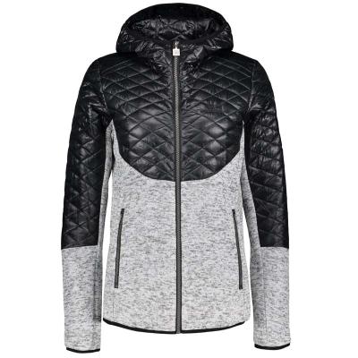 China Breathable High Quality Customized Lightweight Women Fleece Hybrid Jacket for sale