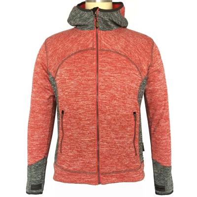 China 100% Lightweight Alpine Fleece Hoody Contrast Polyester Outdoor Sports Blend Trekking Fleece Jacket for sale