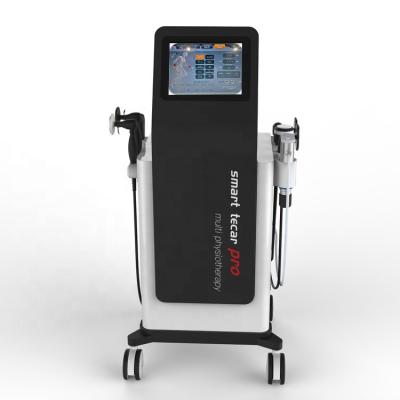 China Face Lift 3 in 1 mulfuctional Tecar Smart Physiotherapy EMS Shockwave For Treatment Electric Muscle Stimulate for sale