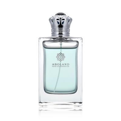 China Rectangle Perfume Bottle 100ml Cosmetic Perfume Bottle Glass High Quality Perfume Bottle for sale