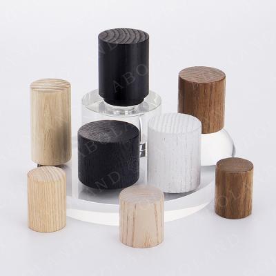 China Non Spill Capsules Magnet Wood Cover Cosmetic Perfume Pump Sprayer Perfume Packaging Capsule for sale