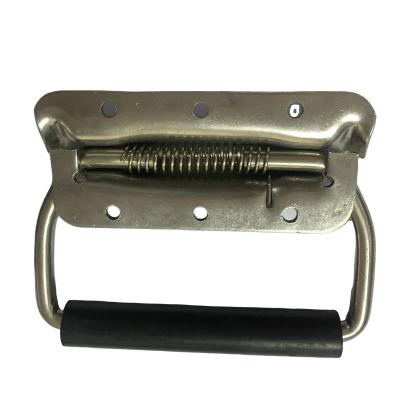 China Case Spring Handle Latch With Rubber Case Handle Machine Grip Military Hardware for sale