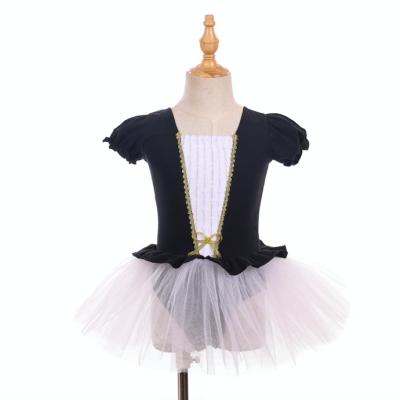 China 2023 Popular Colorful Wholesale Girls Dress Half Sleeves Tutu Dress For Girl for sale