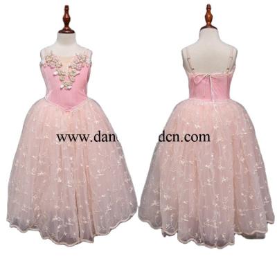 China Wholesale Customized Romantic TUTU Size Children Girls Performance Wear Ballet TUTU Dress for sale