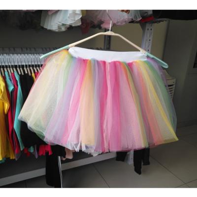 China tutu & Skirts Jin Dance Wholesale Kids Girls Cheap Ballet Dance Wear Skirt Rainbow TUTU for sale