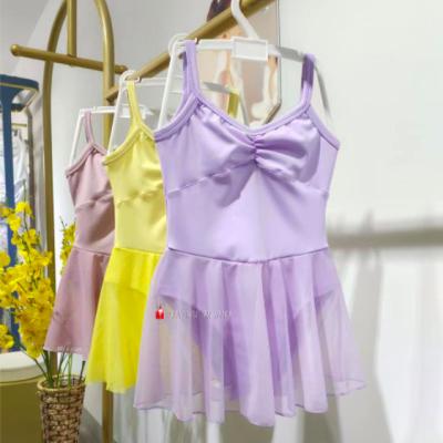 China Hot Selling Sexy Leotard Dress 2023 Low MOQ Dance Tulle Dress Girls Free Sample Good Quality for sale