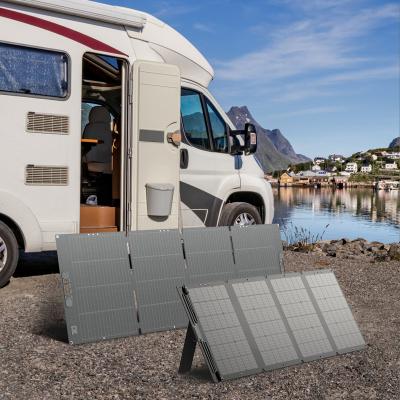 China PYSUN Special Foldable Waterproof Camping Solar Panel 100W Convenient Folding Solar Panel 210mmx210mm for sale