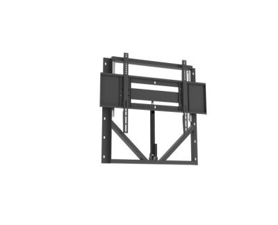 Κίνα Μαύρη Ηλεκτρική Τηλεόραση Τείχος Mount Lift Bracket 100Lbs Ανεμόπλευρη TV Stand Για 40-86 ίντσες LCD τηλεοράσεις προς πώληση