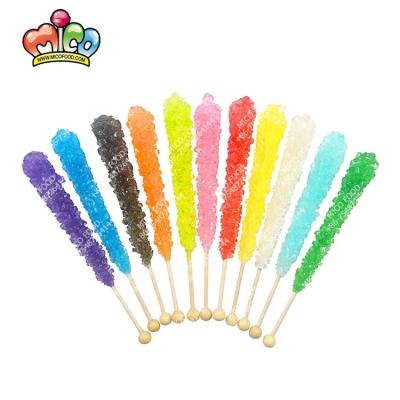 China Natural Lollipop Geode Cake Topper Decorating Cookie Baking Coffee Sugar Rock Sticks Crystal Candy for sale