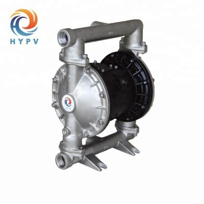 China Stainless Steel Chemical Liquid Transfer Resin Injection Double Diaphragm Pump for sale