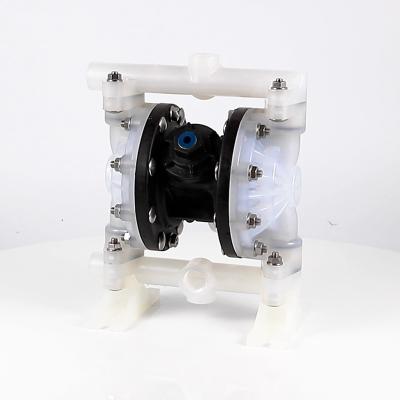 China Drinking Water Treatment HYPV 1 Inch Plastic Diaphragm Pump with Pneumatic Santoprene Diaphragm for Water Transfer for sale