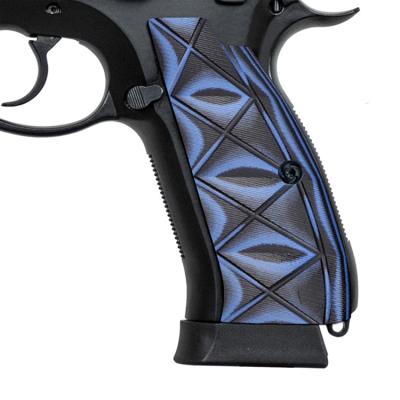 China Grasp Normal Custom Pistol CZ 75/85 Group of Ten Gun Grips for Shadow 2, Dragon Scale CZ Texture SP-01 for sale