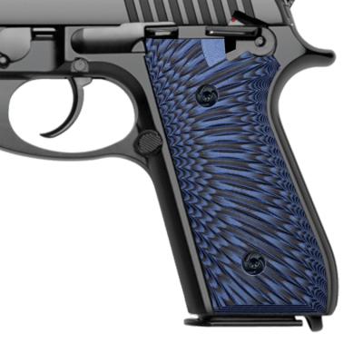 China Grip Gun Brand Custom Group of Ten Grips For Taurus PT92 Grips Gun Accessories Tactical Starburst Texture For PT-99/PT-92/PT-100/PT-101 for sale