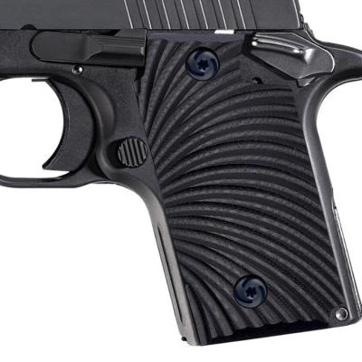 China Sig Sauer Parts Tactical Sig Sauer P238 Group of Ten Gun Grips with Sunburst Texture for sale