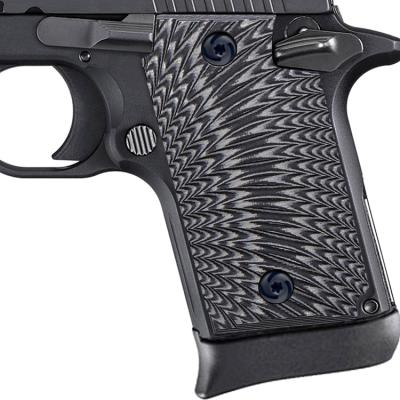 China Sig Sauer Tactical Grips Sig Sauer P938 Group of Ten Gun Grips with Sunburst Texture for sale