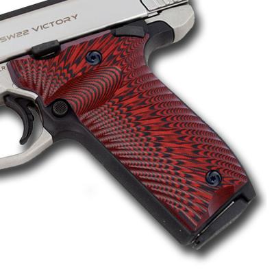 China Grab Gun Victory 22 SW22 G10 Grip Grip Gun, Texture for Smith & Wesson Sunburst Gun for sale