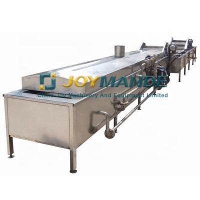 China High Efficiency Industrial Automatic Blanching Machine For Food Vegetable And Fruit for sale