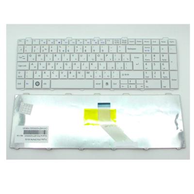 China Laptop Wireless Brand New Keyboard For Fujitsu AH530 AH531 Arabic White for sale