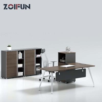 China Mobile modern luxury design computer table furniture office executive office set for sale