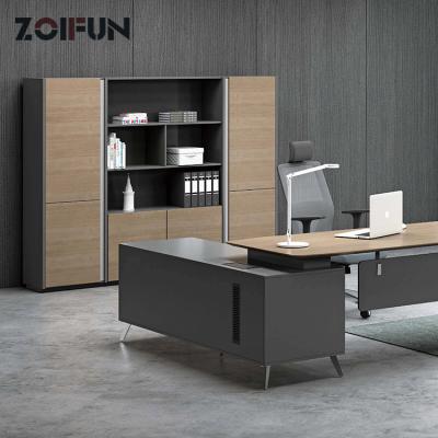 China High quality mobile office modern luxury design office computer table furniture desk set for sale