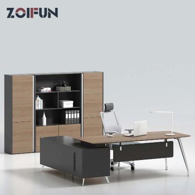 China Mobile modern luxury design computer table furniture office executive office set for sale