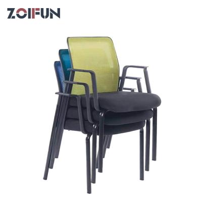 China With the arm; Stacking Comfortable Modern Ergonomic Luxury Low Price Fabric Seat Price Teacher Office Chair With Armrest for sale