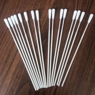 China A-01 Sample Collection Disposable Sterile Medical Collection Nylon Assembled Throat Sampling Swab With ABS Shaft for sale