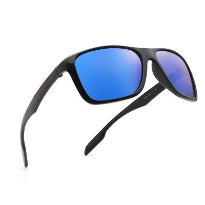 China 1037 Men's Anti UV400 Glass Eyewear Sport Outdoor Cycling Shades Rising Sunglasses Polarized oculos gafas de sol Wholesale for sale