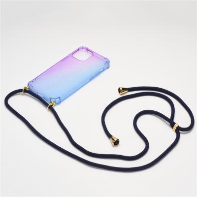 China Four Corner Protect Handykette For iphone 11 Pro Max Lanyard Case With Strap Rope Cover For iphone 12 Pro Max Cross - Body Phone Case for sale