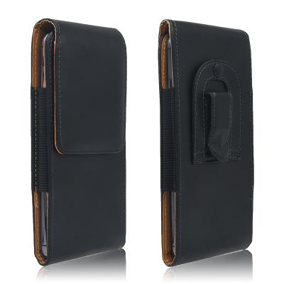 China 100% Vintage Men's Magnetic Phone Holder Belt Bag Waist Phone Case Card Holder Vertical Holster Pocket For Smartphone Bundle for sale