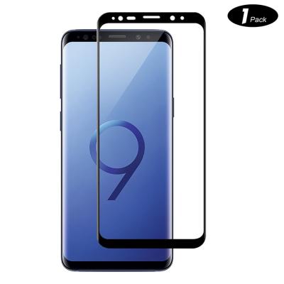 China Full Cover 3d Curved Tempered Glass For Samsung Mobile Tempered Screen Protector For Samsung s9 Full Glue Clear Glass for sale