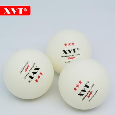 China ABS XVT Tournament Level 3 Star  X 40+ Seamed Table tennis ball Tournament Level  pingpong ball 100pcs/bag for sale