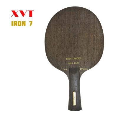 China 7 wood XVT IRON THRONE 7  (nostalgic)  Wenge 7 ply Wood  Table Tennis paddle/ Table Tennis Blade OFF+ for sale