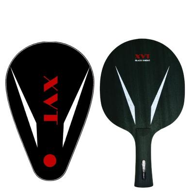 China 5 wood+ 2carbon XVT  Black Knight  7 Carbon Fiber Table Tennis Blade/ pingpong blade/ table tennis bat  with Full Cover for sale