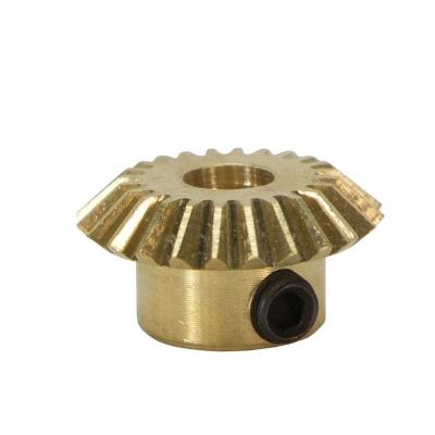 China Hot Selling Precision CNC Machining Bevel Gear Hotels Brass Pinion for sale