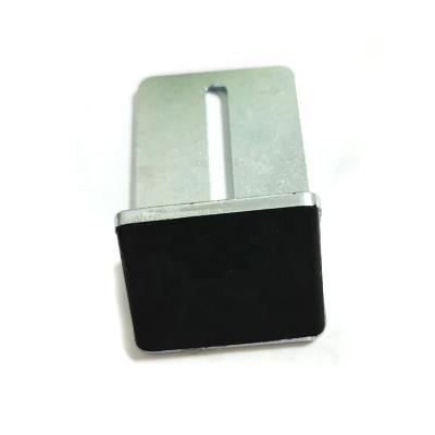 China Stainless Steel Industrial Custom Metal Rubber Wedge Bracket With Welding And Assemble Service for sale