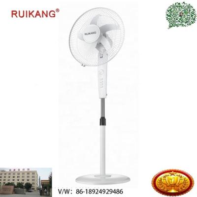 China Low Noise High Quality UK Plug 400Mm Electric Digital Electric AC Circulating Foldable Standing Fans for sale