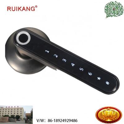 China 9 Groups Digital Top Blue Remote Control Password Fingerprint Tooth Smart Security Lock For Hotel Home Engineering for sale