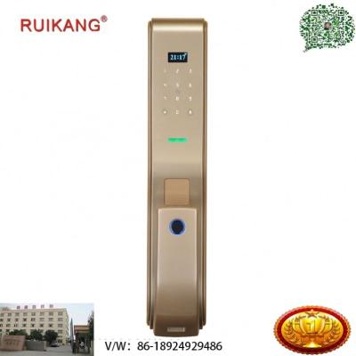 China Tuya Aluminum Alloy Automatic With Remote Control Face Recoginition Door Lock Smart Digital Password Smart Door Lock for sale