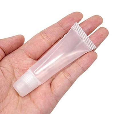 China Cosmetic Empty Plastic Lip Balm Lip Gloss Squeeze Tube Container for sale